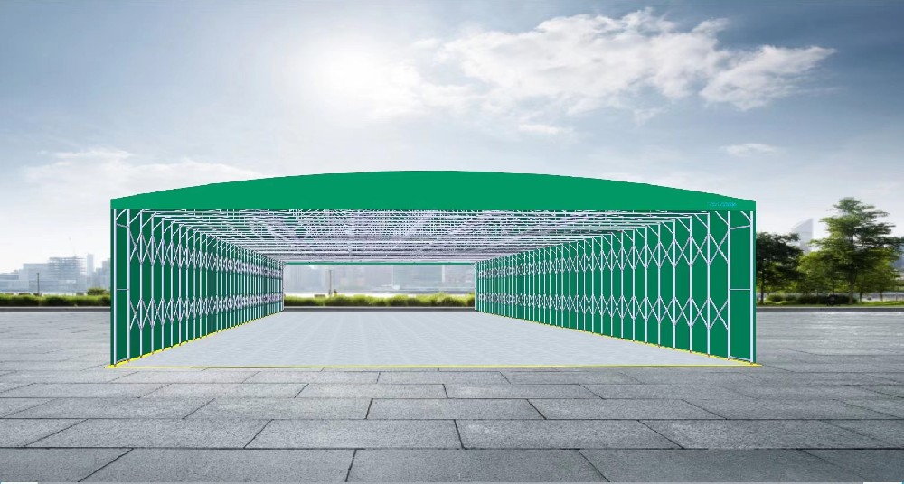 手動推拉（lā）棚