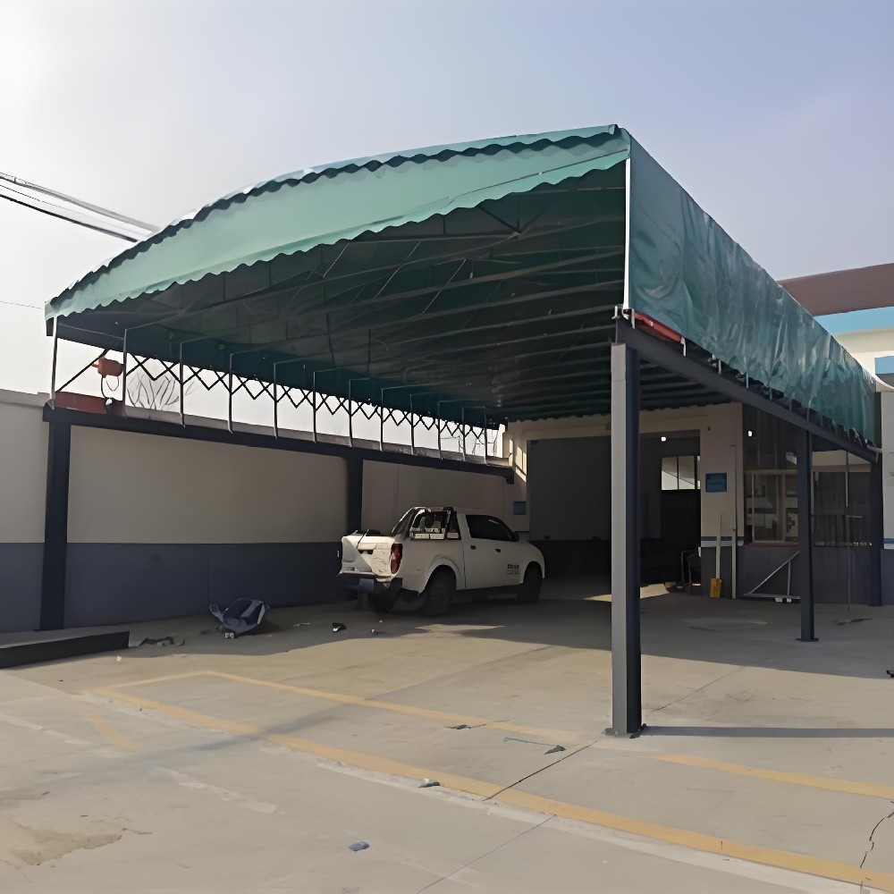 雙（shuāng）邊立柱雨棚